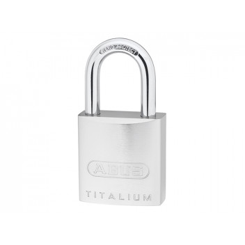 ABUS Mechanical 86TI/55mm TITALIUM Padlock Without Cylinder