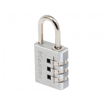 Master Lock Aluminium 30mm 3-Digit Combination Padlock