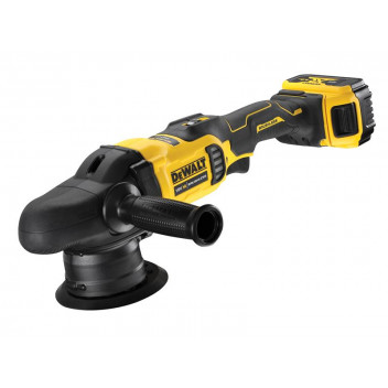 DEWALT DCM848P2 XR Brushless Polisher 125mm 18V 2 x 5.0Ah Li-ion