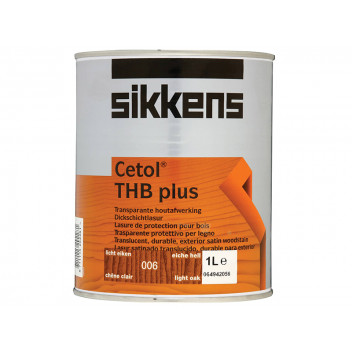 Sikkens Cetol THB Plus Translucent Woodstain Light Oak 1 litre