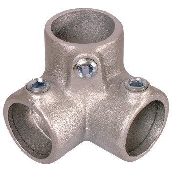 1X45MM 3WAY ELBOW 90 PIPE CLAMPS H.RAIL