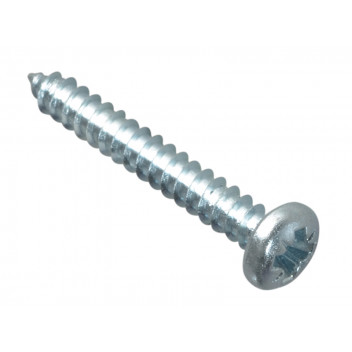 ForgeFix Self-Tapping Screw Pozi Compatible Pan Head ZP 1in x 6 ForgePack 30