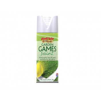 PlastiKote Garden Games Spray Paint White 400ml