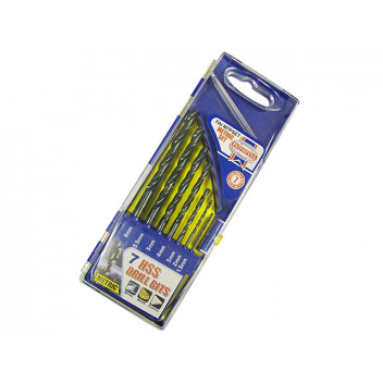 Faithfull HSS Drill Bit Set of 7 1.5 - 6.0mm
