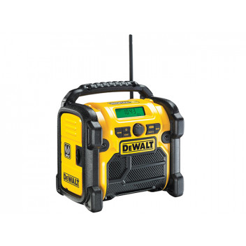 DEWALT DCR020 DAB Digital Radio 240V & Li-ion Bare Unit