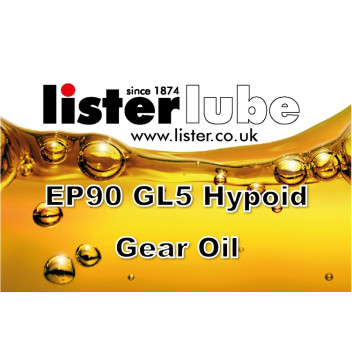 listerlube EP90 GL5 Hypoid Gear Oil 5L