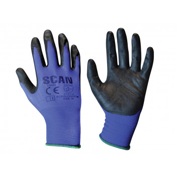 Scan Max. Dexterity Nitrile Gloves - M (Size 8)