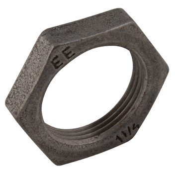 2\" BSPP BACKNUT BLACK