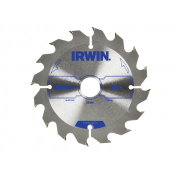 IRWIN Construction Circular Saw Blade 125 x 20mm x 16T ATB