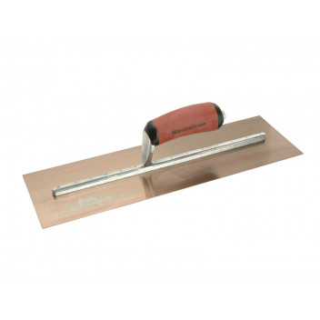 Marshalltown MXS165GD Gold Finishing Trowel DuraSoft Handle 16 x 5in