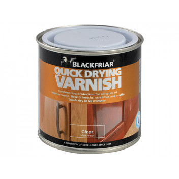 Blackfriar Quick Drying Duratough Interior Varnish Clear Matt 500ml