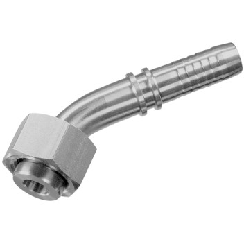 9/16\" ORFS Female x Swept Hose Tail 45? Elbow