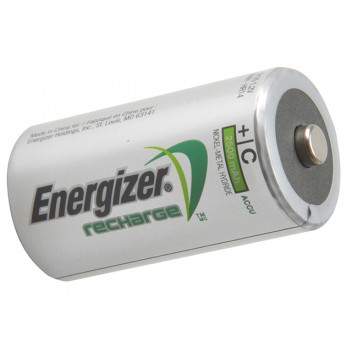 Energizer Recharge Power Plus C Cell Batteries RC2500 mAh (Pack 2)
