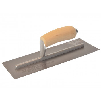 Marshalltown MXS2 Plasterer\'s Finishing Trowel Wooden Handle 11.1/2 x 4.1/2in