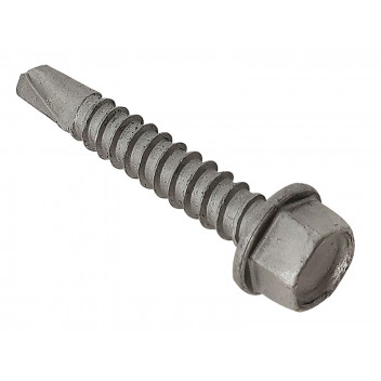 ForgeFix TechFast Roofing Sheet to Steel Hex Screw No.3 Tip 5.5 x 32mm Box 100