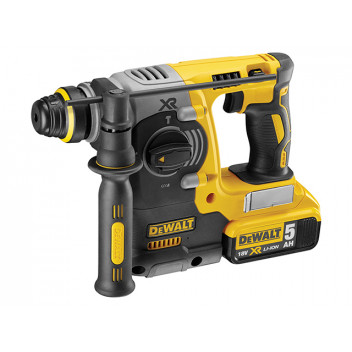 DEWALT DCH273P2 Brushless XR SDS Plus 3 Mode Hammer 18V 2 x 5.0Ah Li-ion