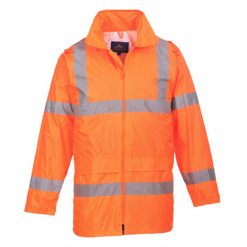 H440 Hi-Vis Rain Jacket Orange XL