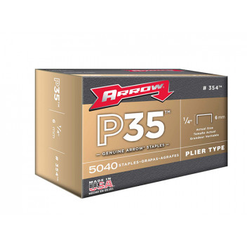 Arrow P35 Staples 6mm (1/4in) Box 5040