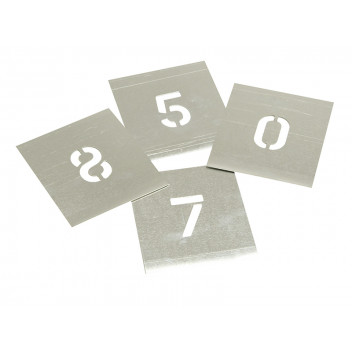 Stencils Set of Zinc Stencils - Figures 1.1/2in