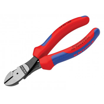 Knipex High Leverage Diagonal Cutters Multi-Component Grip 200mm (8in)