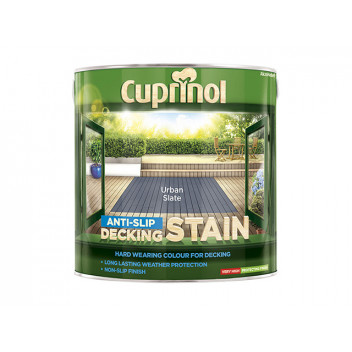 Cuprinol Anti-Slip Decking Stain Urban Slate 2.5 litre