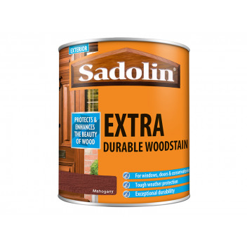 Sadolin Extra Durable Woodstain Mahogany 1 litre