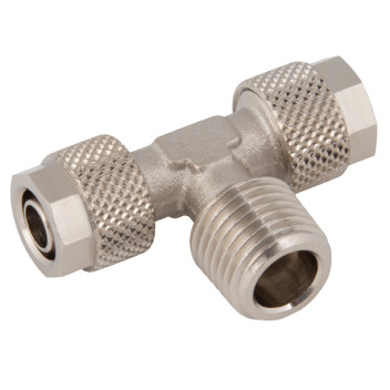 08/06MM OD X 1/8\" BSPT MALE CENTRE TEE