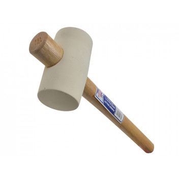 Faithfull Rubber Mallet - White 567g (20oz)