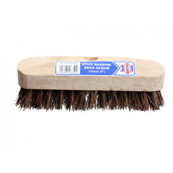 Faithfull Deck Scrub Stiff Broom Head 225mm (9in)