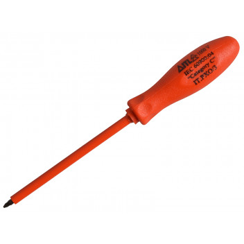 ITL Insulated Insulated Screwdriver Pozi No.0 x 75mm (3in)