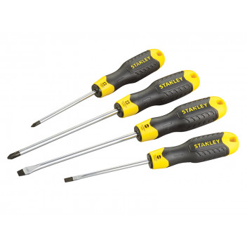 Stanley Tools Cushion Grip Screwdriver Set, 4 Piece SL/PH