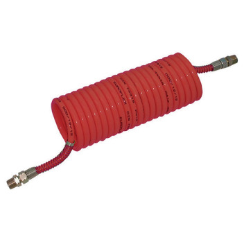 3/8\" OD RECOIL HOSE RED X 40FT AND ENDS