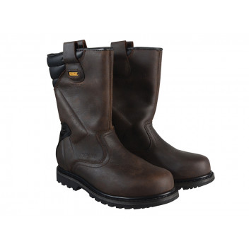 DEWALT Classic Rigger Brown Safety Boots UK 8 EUR 42