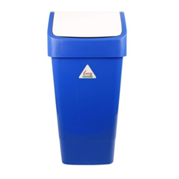 Swing Top Bin Blue