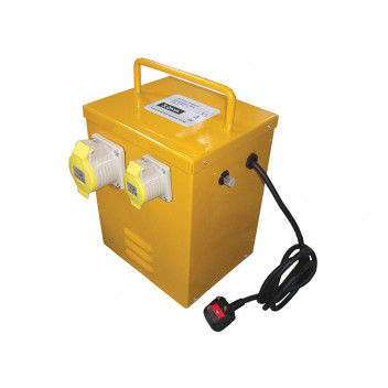 Faithfull Power Plus Heater Transformer 3kVA Continuous Rate