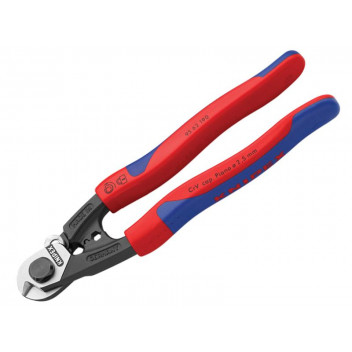 Knipex Wire Rope/Bowden Cable Cutters Multi-Component Grip 190mm (7.1/2in)