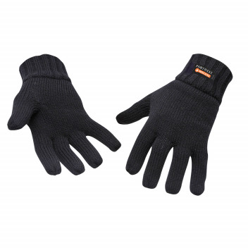 GL13 Knit Glove Insulatex Lined Black
