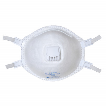 P303 FFP3 Valved Dolomite Respirator White