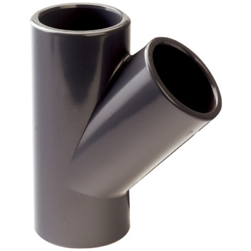 63MM UPVC 45 TEE