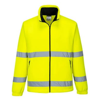 F303 - Hi-Vis Windbreaker Fleece Yellow Medium