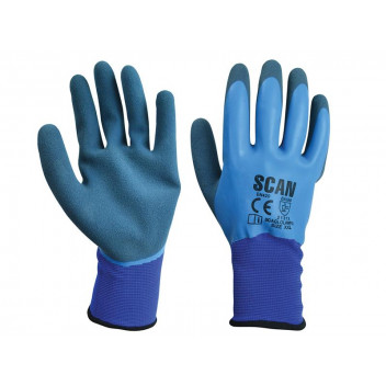 Scan Waterproof Latex Gloves - XXL (Size 11)