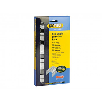 Tacwise 140 Heavy-Duty Staples (Type T50 G) Selection (Pack 4400)