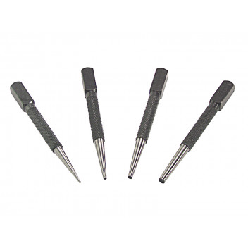 Priory 66SN4 Nail Punch Set 4 Piece