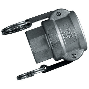 4\" NPT FEM CAMLOCK TYPE D ALUMINIUM