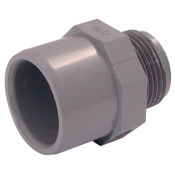 2\" ID X 2.1/2\"OD X 2\" BSP UPVCMALE