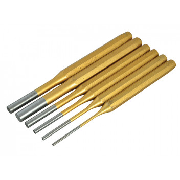 BlueSpot Tools Gold Pin Punch Set 6 Piece