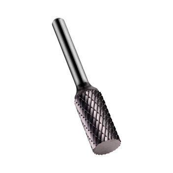 6mm Carbide Rotary Burr, TiAlN Coated, Cylinder Without End Cut, Shape A (P801C)