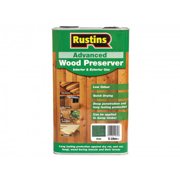 Rustins Quick Dry Advanced Wood Protector Green 5 litre