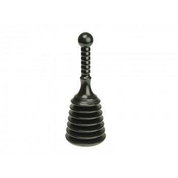 Monument 1460Y One Piece Handy Plunger Black 100mm (4in)