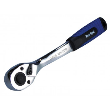 BlueSpot Tools Soft Grip Ratchet 72 Teeth 1/4in Drive